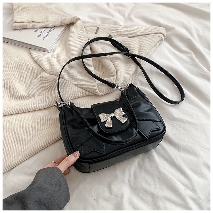 Túi Đeo Chéo Nữ , túi nữ xinh đi chơi đính nơ dễ thương PK 725