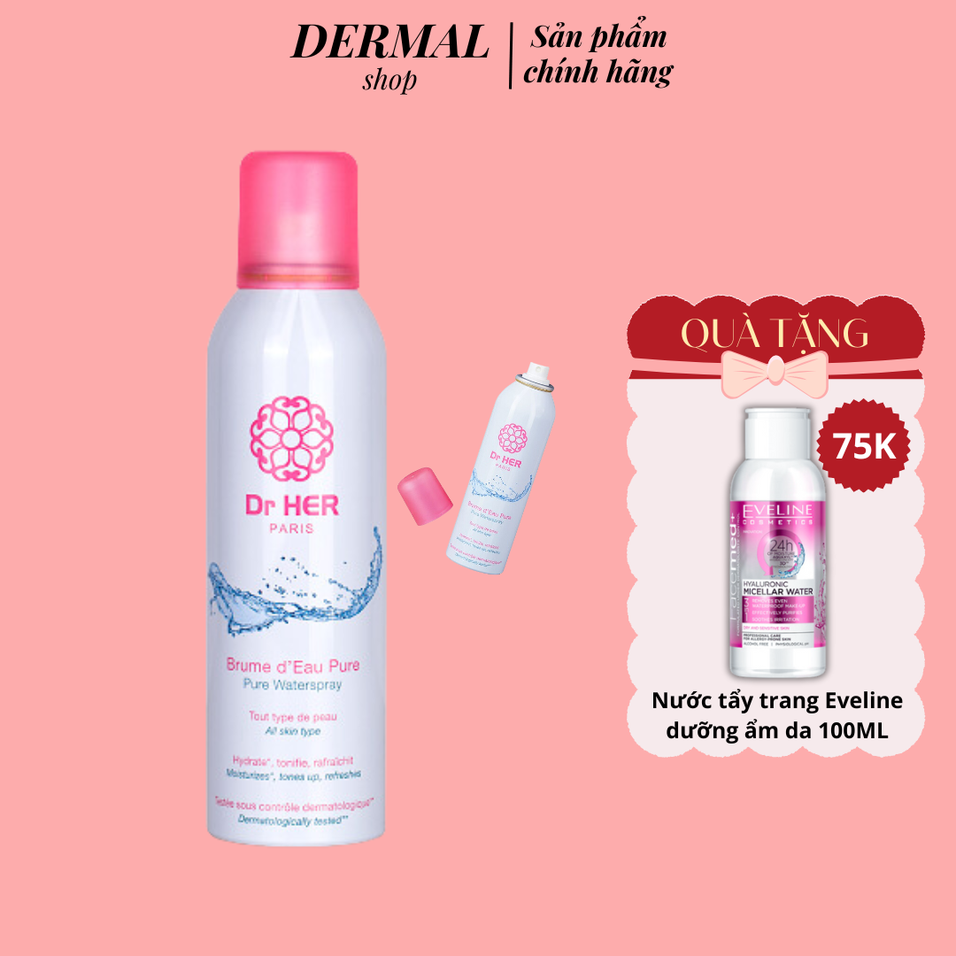 Xịt khoáng dr her paris 150ml