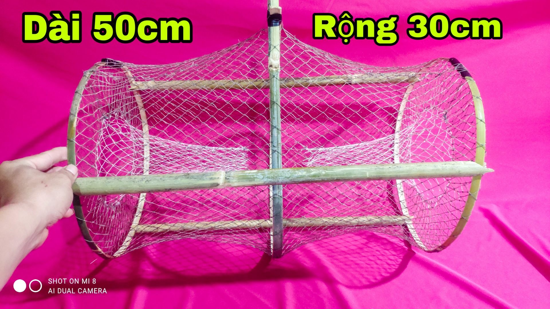 Bẫy cá lóc, lờ cá lóc, cá trê không dùng mồi