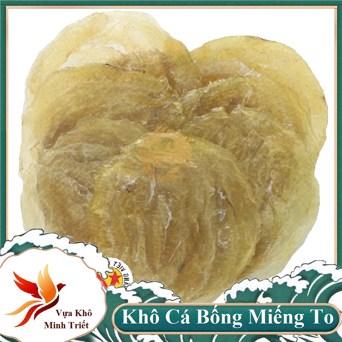 Khô Cá Bống Sữa MINH TRIẾT 500gr Cá Bò Khô Đặc Sản Cà Mau Làm Quà- Vựa Khô Minh Triết
