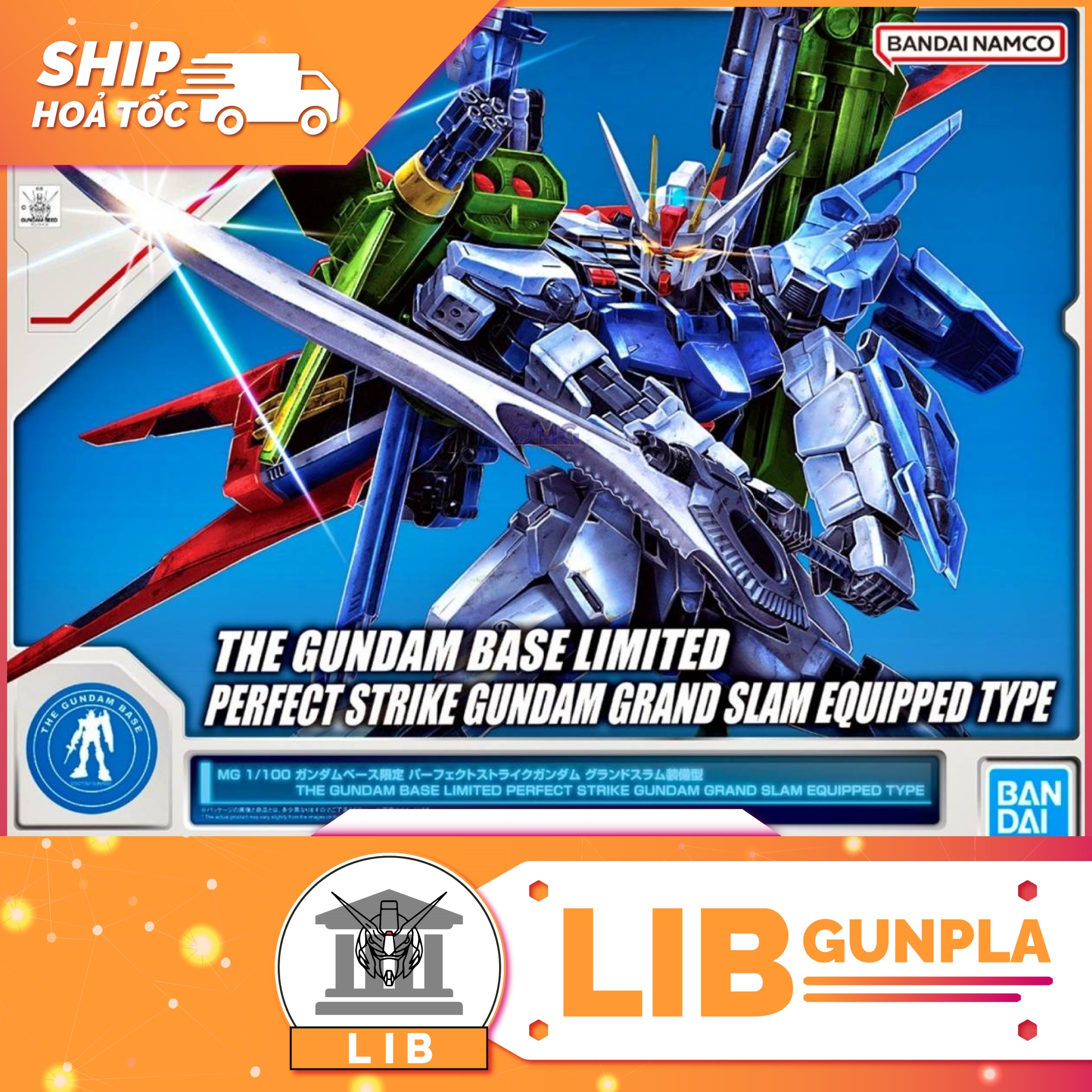 Model assembled Bandai MG 1 100 Perfect Strike Gundam