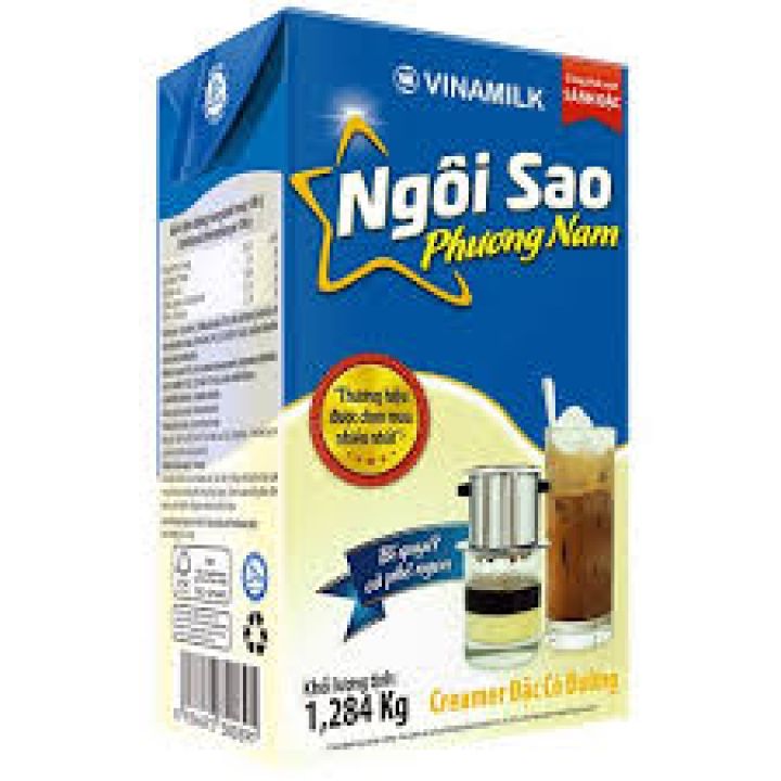 (Siêu tiết kiệm) Sữa Đặc Ngôi Sao Phương Nam Xanh Dương 1,284 kg
