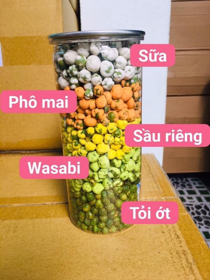 Đậu Hà Lan mix 5 vị giòn thơm ngon VIETFOOD (Hộp 425gr)