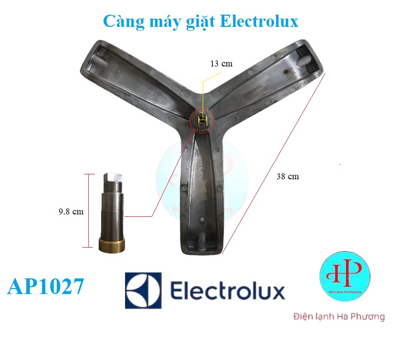 Càng máy giặt Electrolux - Ba chạc Electrolux - Mới hãng - F410