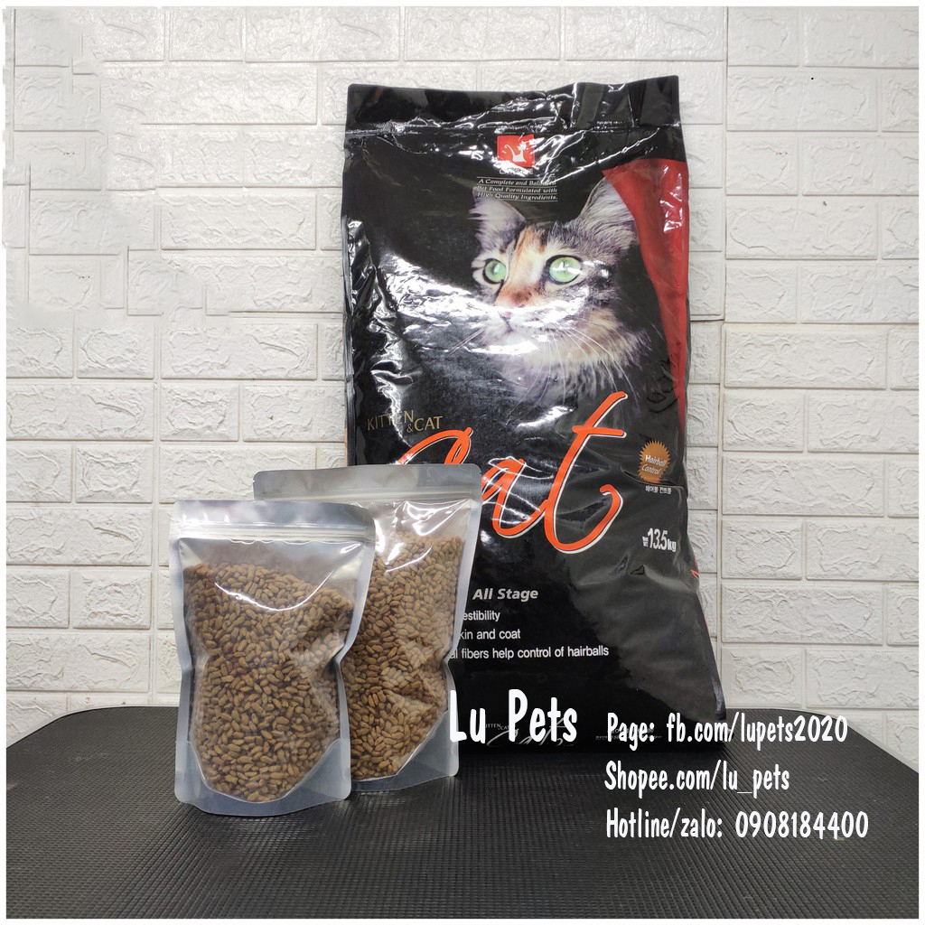 [Hàng Chính Hãng, Date 2023 ]Hạt Khô Cat Eye Cho Mèo | Thức Ăn Hạt CatEye túi zip 1kg Cho Mèo