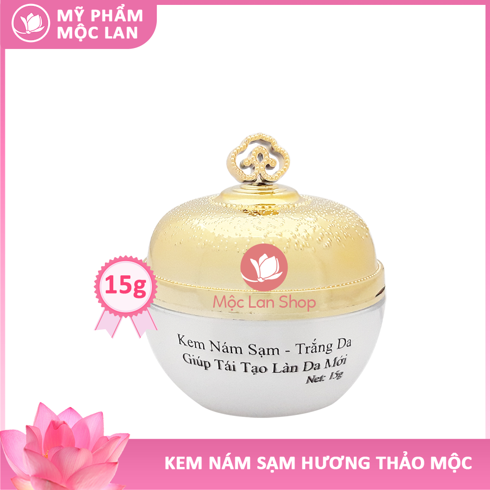 Kem nám sạm dưỡng trắng da mặt giúp tái tạo làn da mới - Kem Hương Thảo Mộc 15g/20g - Mỹ phẩm Mộc Lan