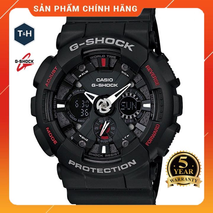 Đồng hồ nam casio g-shock ga-120-1a