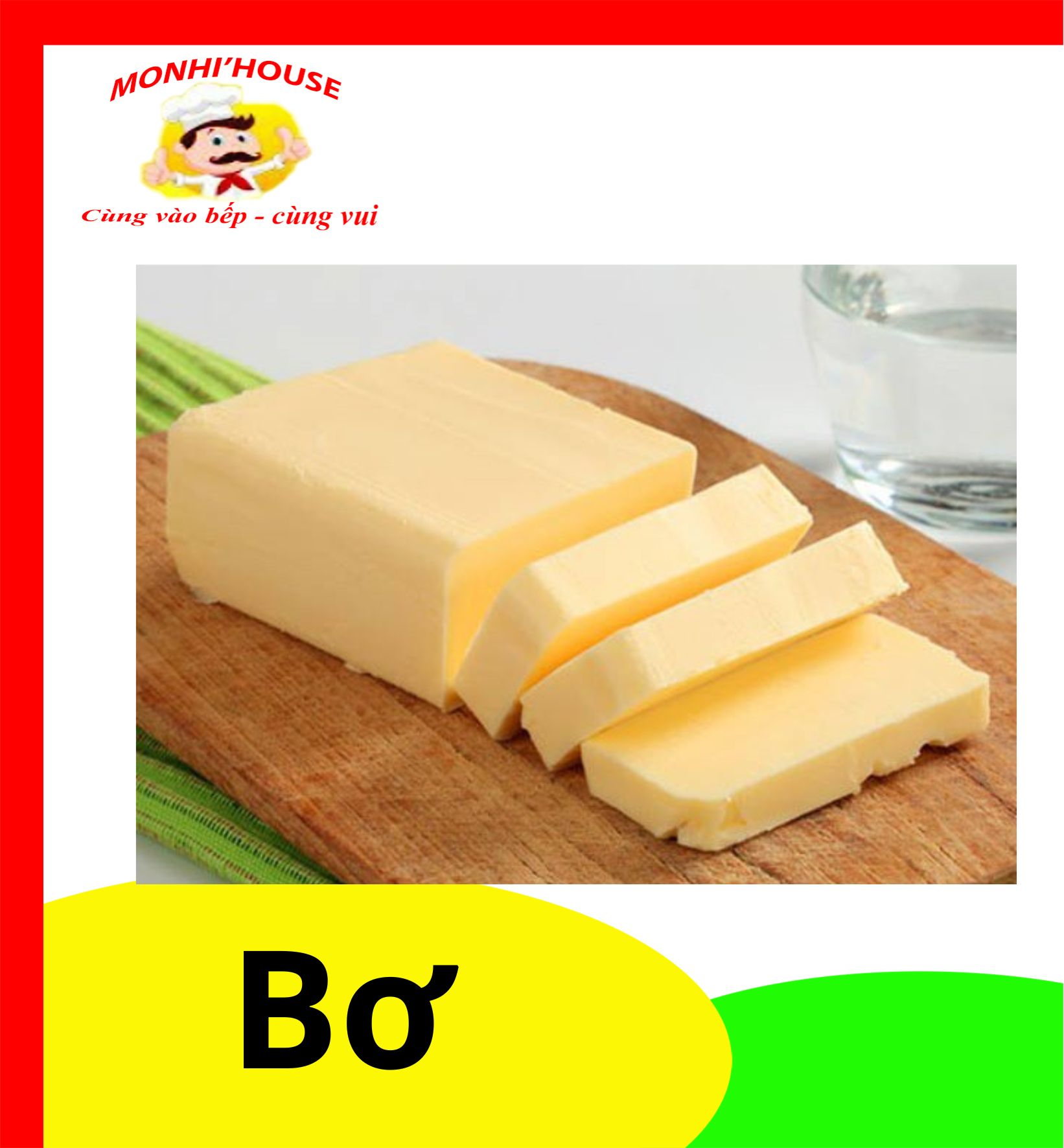 1kg Bơ thơm làm bắp rang bơ