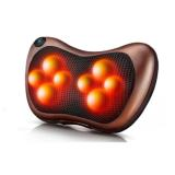 Gối mát-xa hồng ngoại Massage Pillow (Nâu)