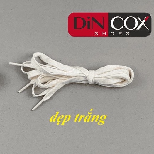 Dây giày chính hãng dincox trắng kem 140cm