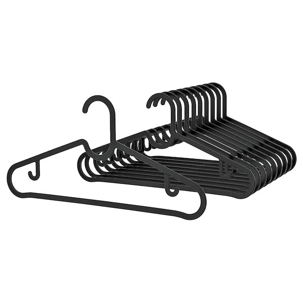 Bộ 10 mắc áo nhựa ikea spruttig