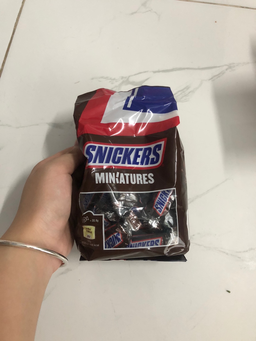 Sô cô la Snickers gói 150g - Đức