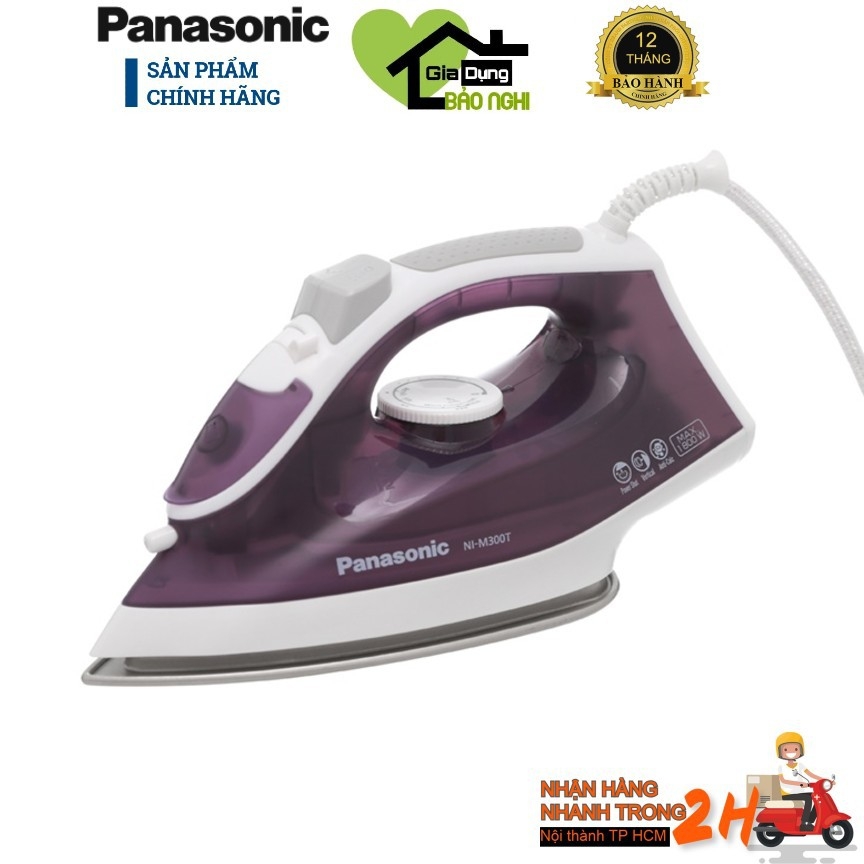 Bàn ủi hơi nước panasonic ni-m300tvra