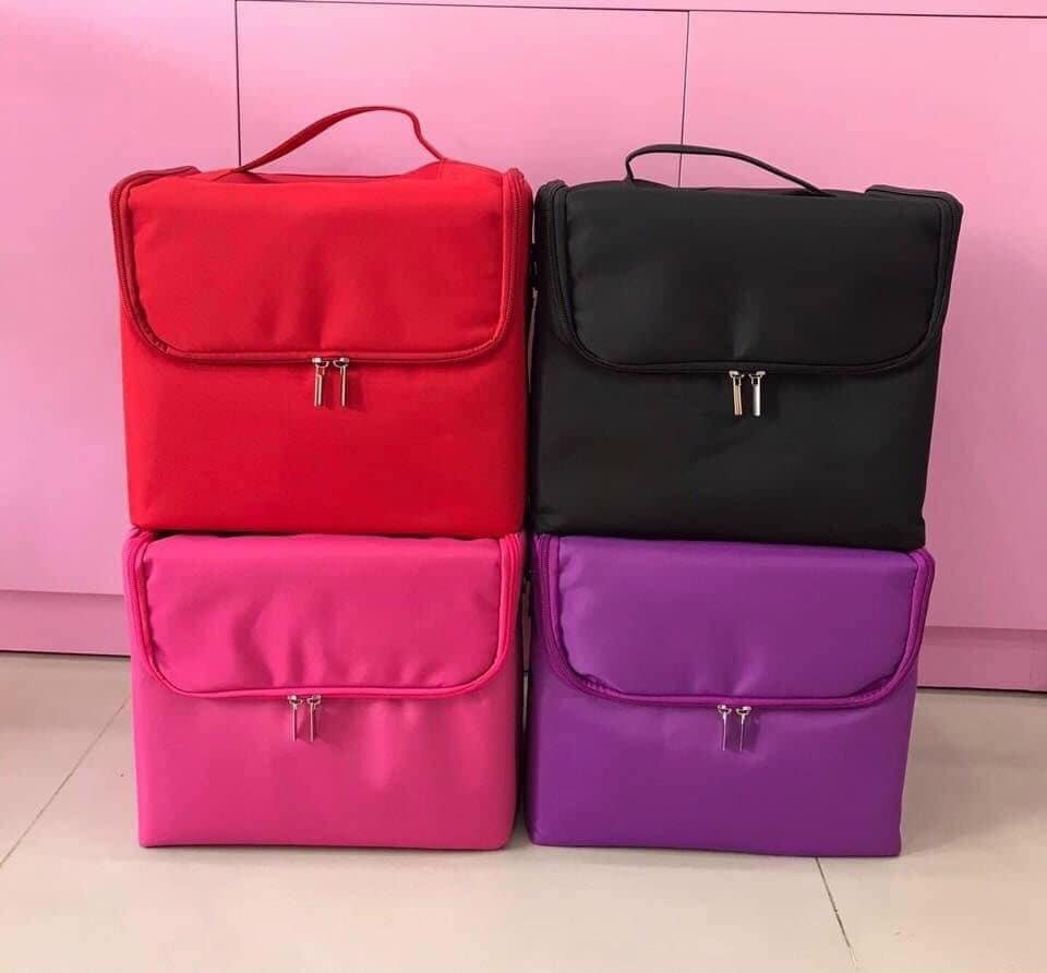 CỐP VẢI ĐỰNG ĐỒ NỐI MI - NAILS - TRANG ĐIỂM -MAKE UP - PHUN XĂM - SIZE 29 x21 x27