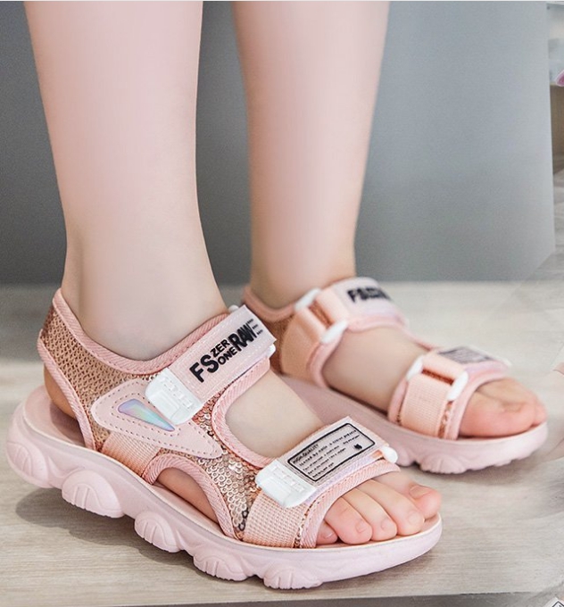 Xăng đan bé gái - giày sandal đi học bé gái ( Mẫu mới nhất ) TL57