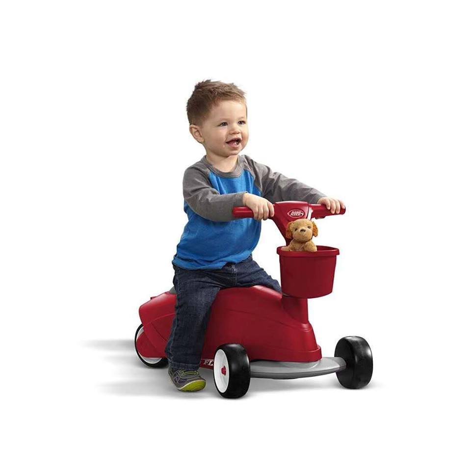 Xe scooter 3 bánh 2 in 1