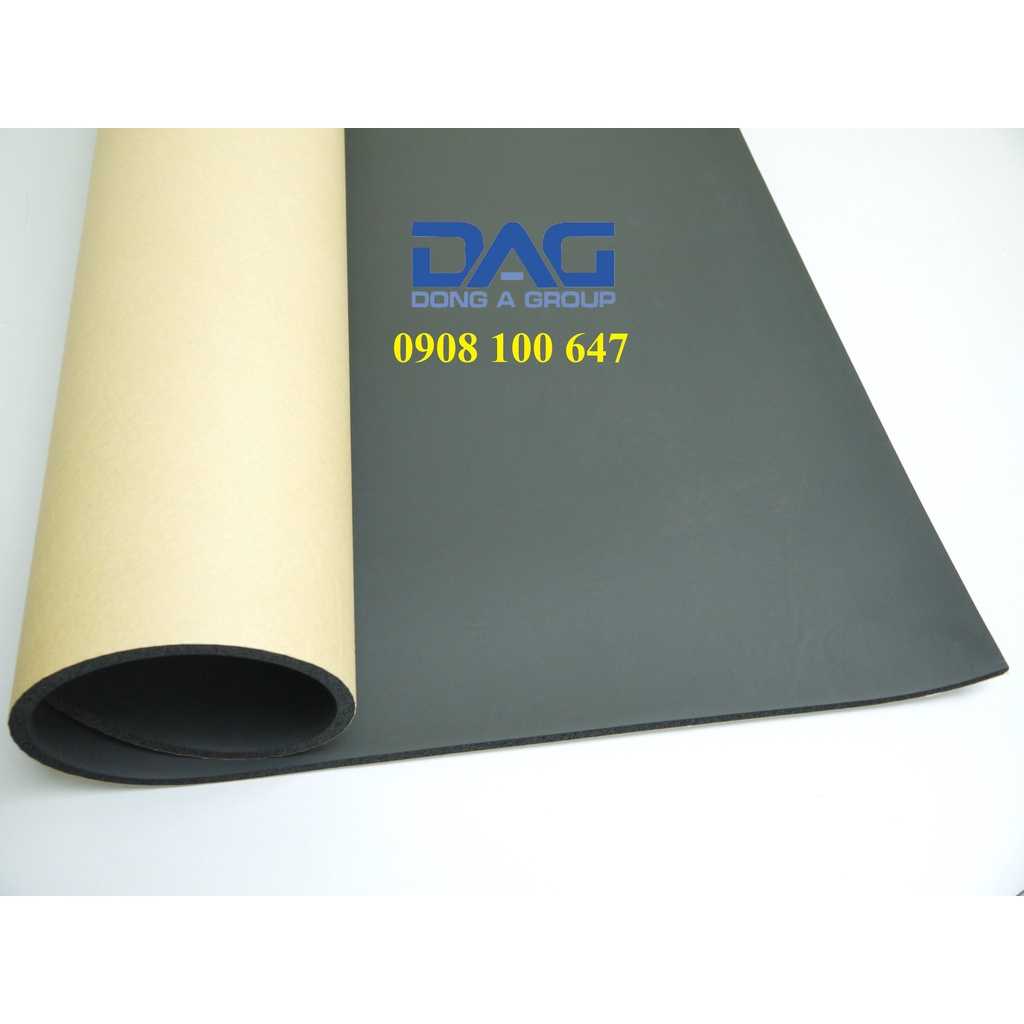 1 Mét Cao Su 10mm cách âm chống rung có keo dán sẵn_Mút Cách Âm Phương
