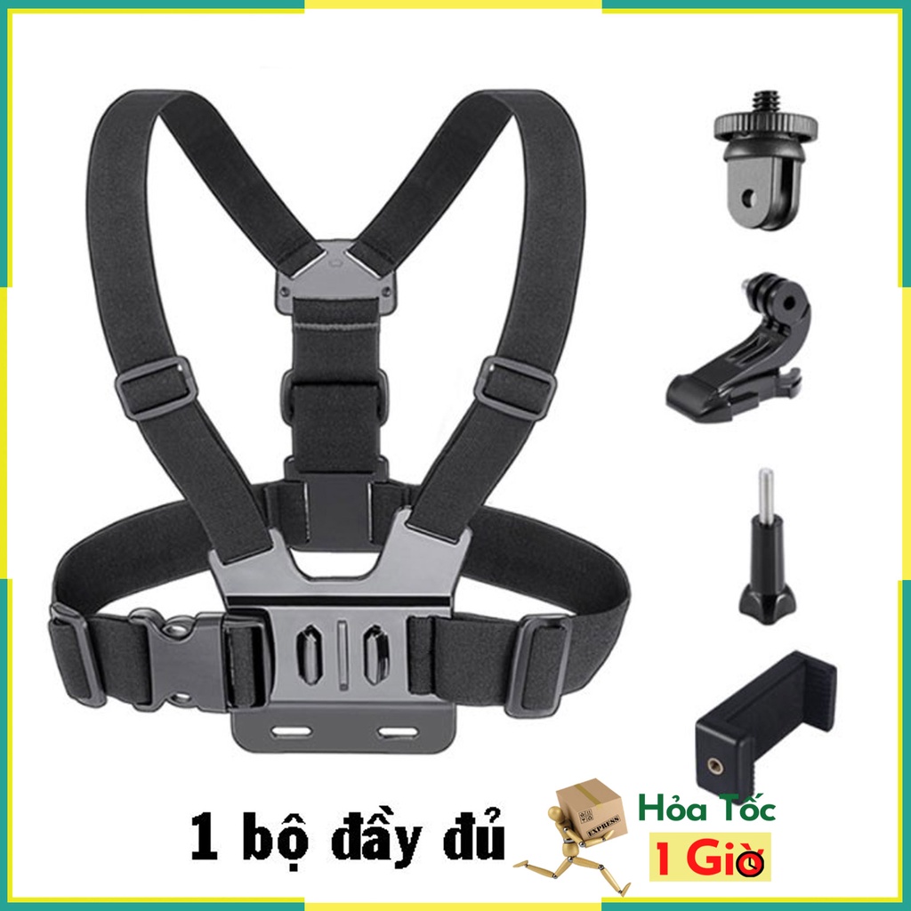 Dây đeo điện thoại camera đeo trước ngực thay cam hành trình, giá đỡ điện thoại trước ngực