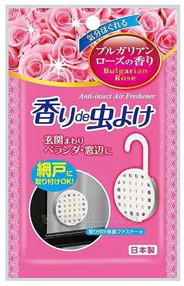 Túi thơm khử mùi đuổi côn trùng - hương hoa hồng Nhật Bản
