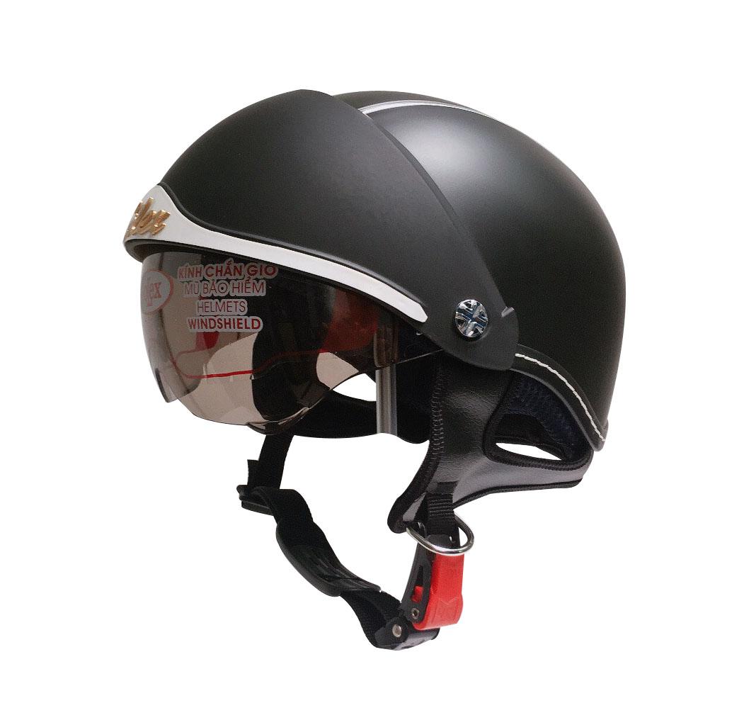 [HCM]Nón Bảo Hiểm Kinh Âm Solex LS Luxury