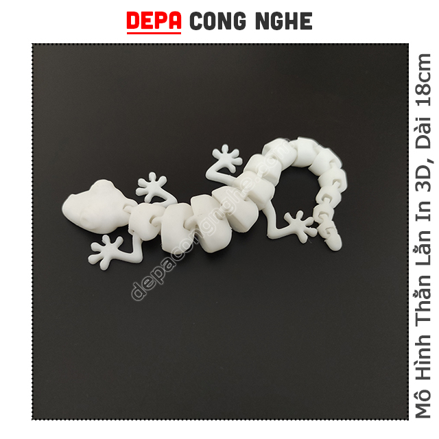 Thằn lằn in 3d, mô hình thằn lằn, in 3d có khớp nối