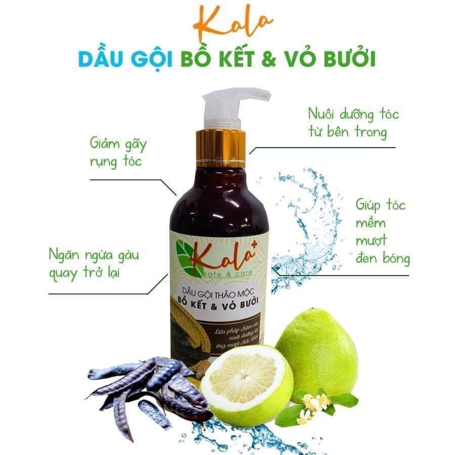 Dầu gội kola thiên nhiên siêu phục hồi tóc nguồn gốc thảo dược 300ml