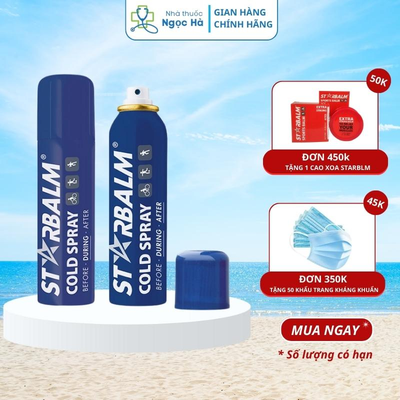 Chai xịt lạnh Starbalm - Hà Lan giảm đau tức thời Cold spray