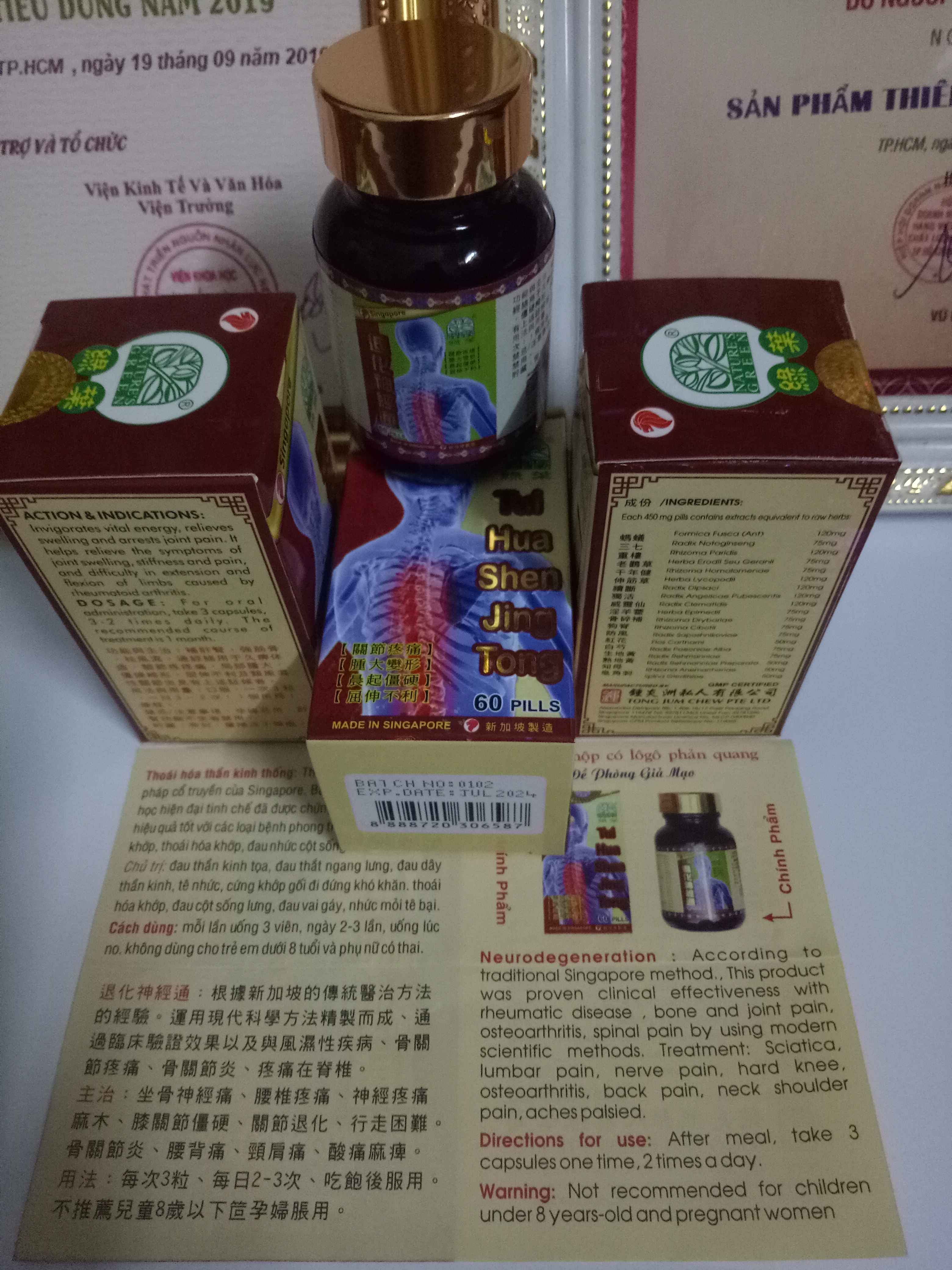 [HCM]Thoái Hóa Thần Kinh Thống Singapore