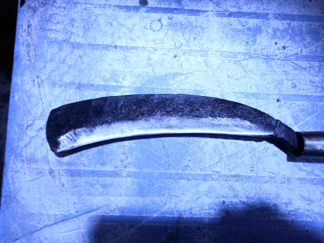 Rựa chặt cây, phát bụi rậm, cán gỗ, lưỡi thép, dài 76 cm