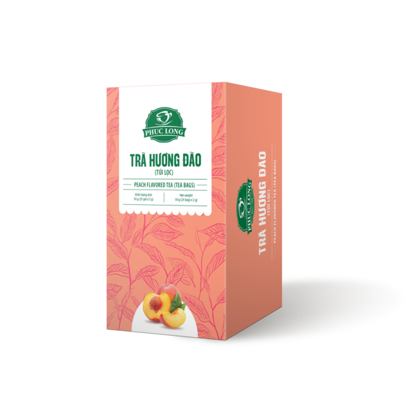 Trà đào túi lọc - phúc long coffee & tea