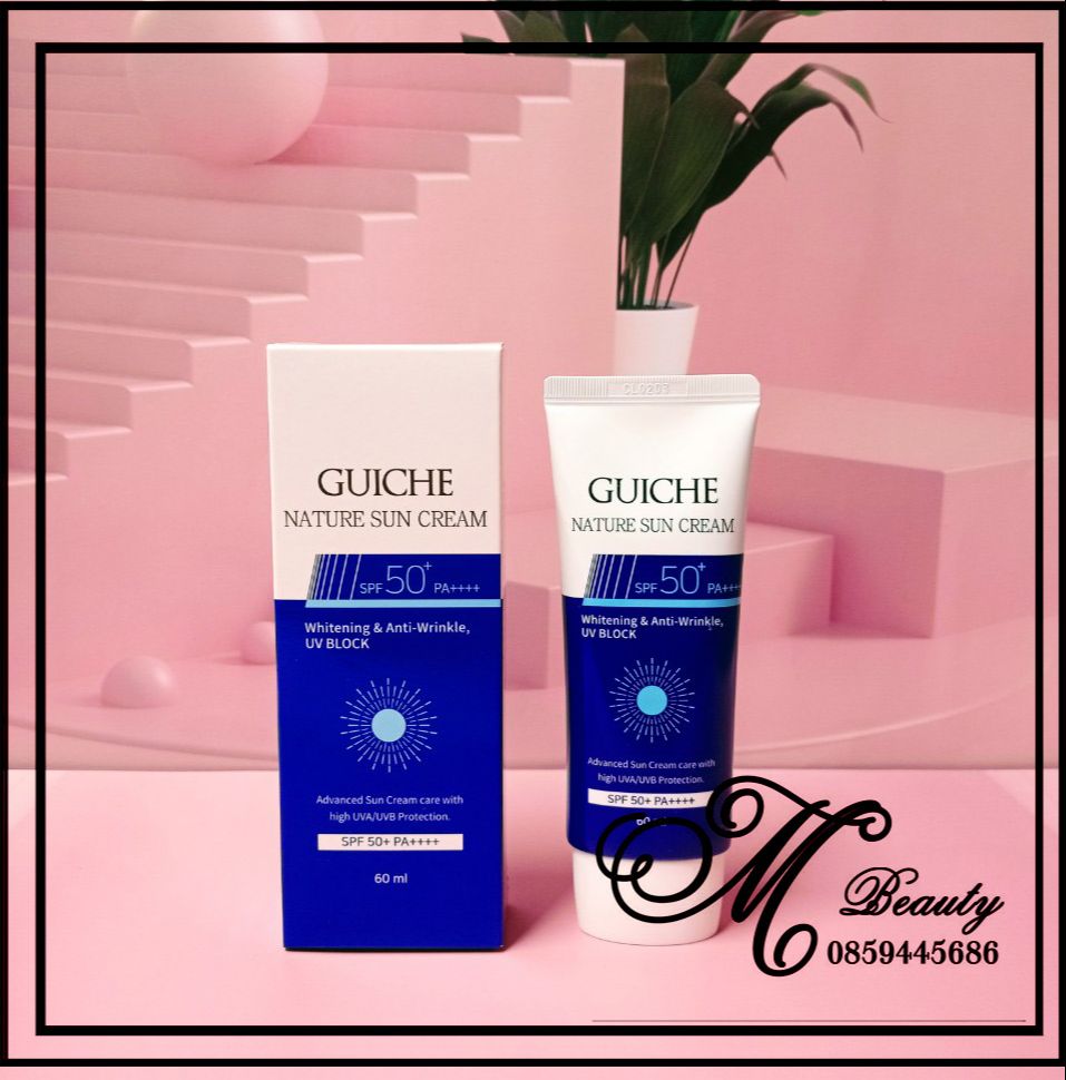 Kem chống nắng guiche nature sun cream 60ml 50 spf +++