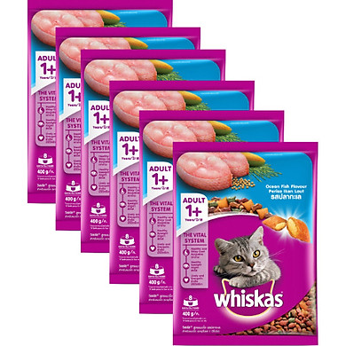 Thức ăn khô cho mèo Whiskas - 400g