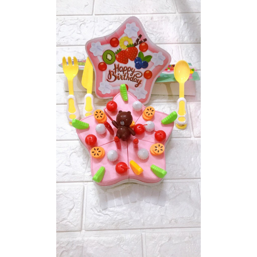 ?? bánh sinh nhật ?? đồ chơi cắt bánh cho bé mã a03