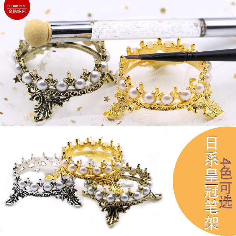 Kệ Gác Bút Cọ Rất Tiện Lợi Khi Vẽ và Đắp Bột Làm Nail -phụ kiện nails minh anh