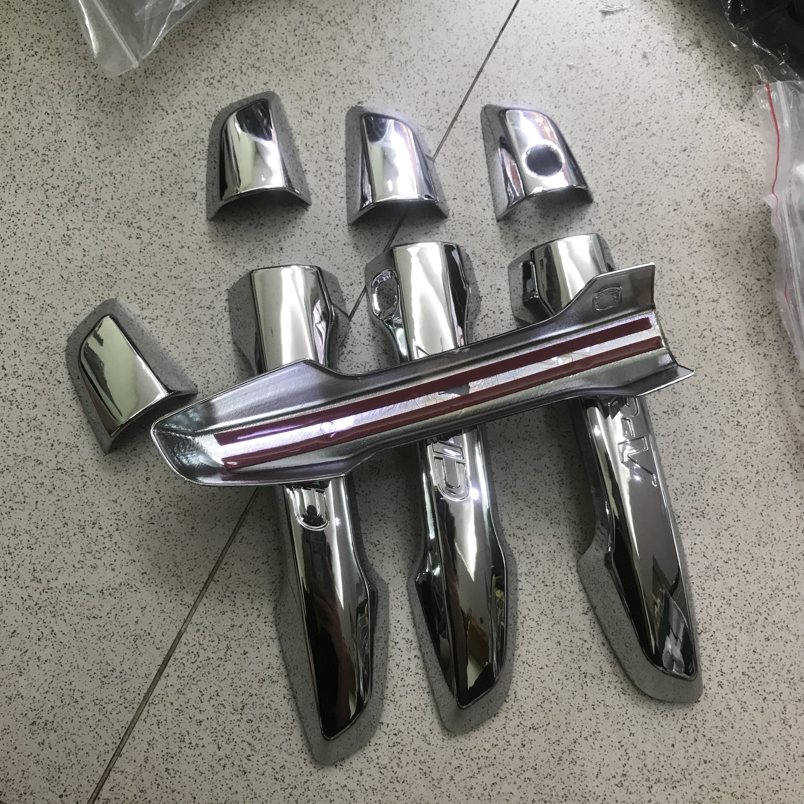 Bộ ốp tay cửa mạ crom xe Honda CRV 2018-2019-2022-2023