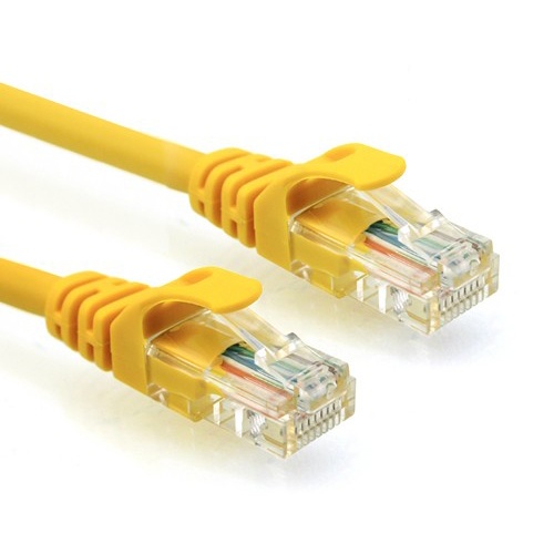 DÂY CÁP MẠNG Feiner 10M Đúc Sẵn Cat5e Màu Vàng Cao Cấp
