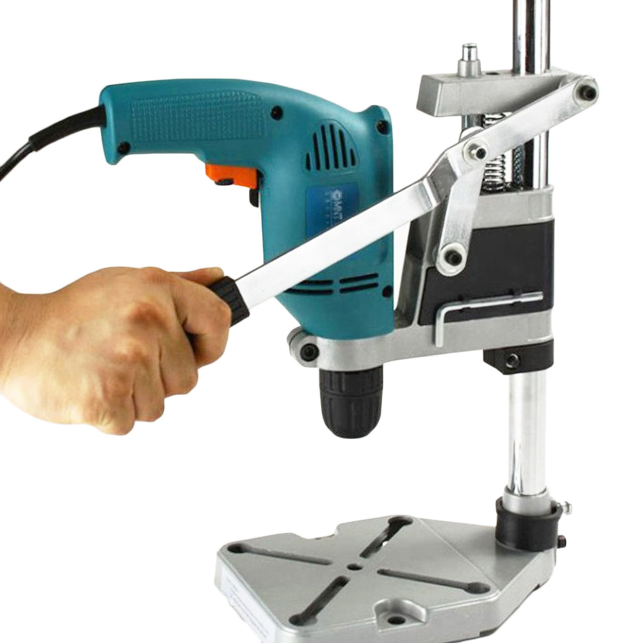 Đế máy khoan bàn TZ6102, giá đỡ máy khoan cầm tay, bộ chuyển đổi máy khoan - Khung gắn máy khoan, dài 40cm, khung máy khoan cầm tay - HẢI MY STORE