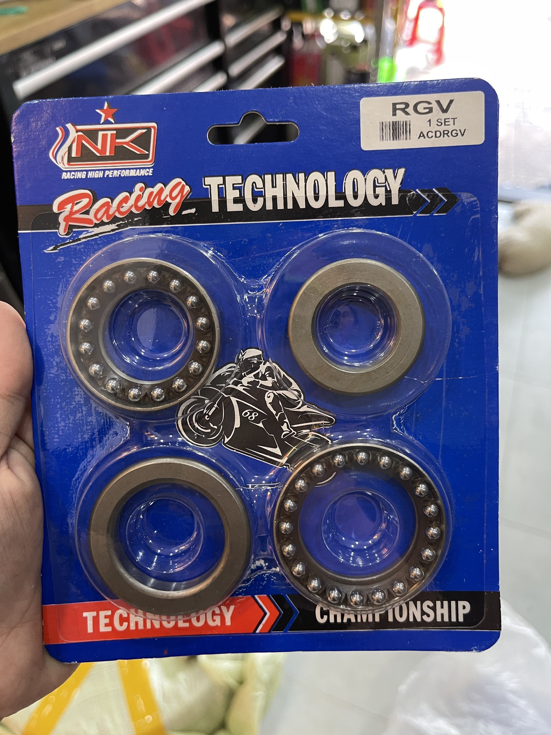 Chén cổ sport satria rgv xipo hiệu nk vĩ