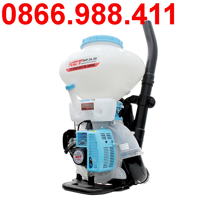 Máy xạ phân 26l 2 thì kct 3wf-3a-26