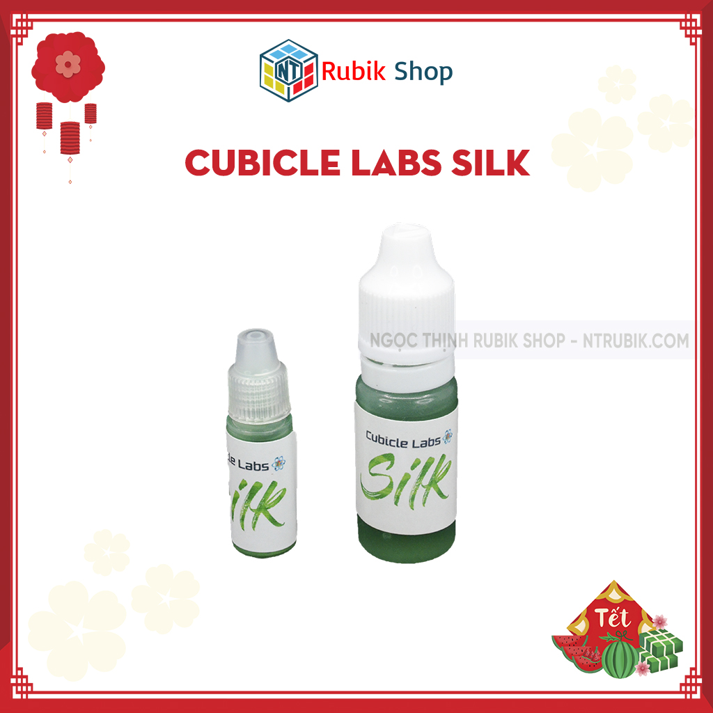 [Cubicle] Silk dầu bôi trơn rubik (Thể tích 10cc or 3cc )