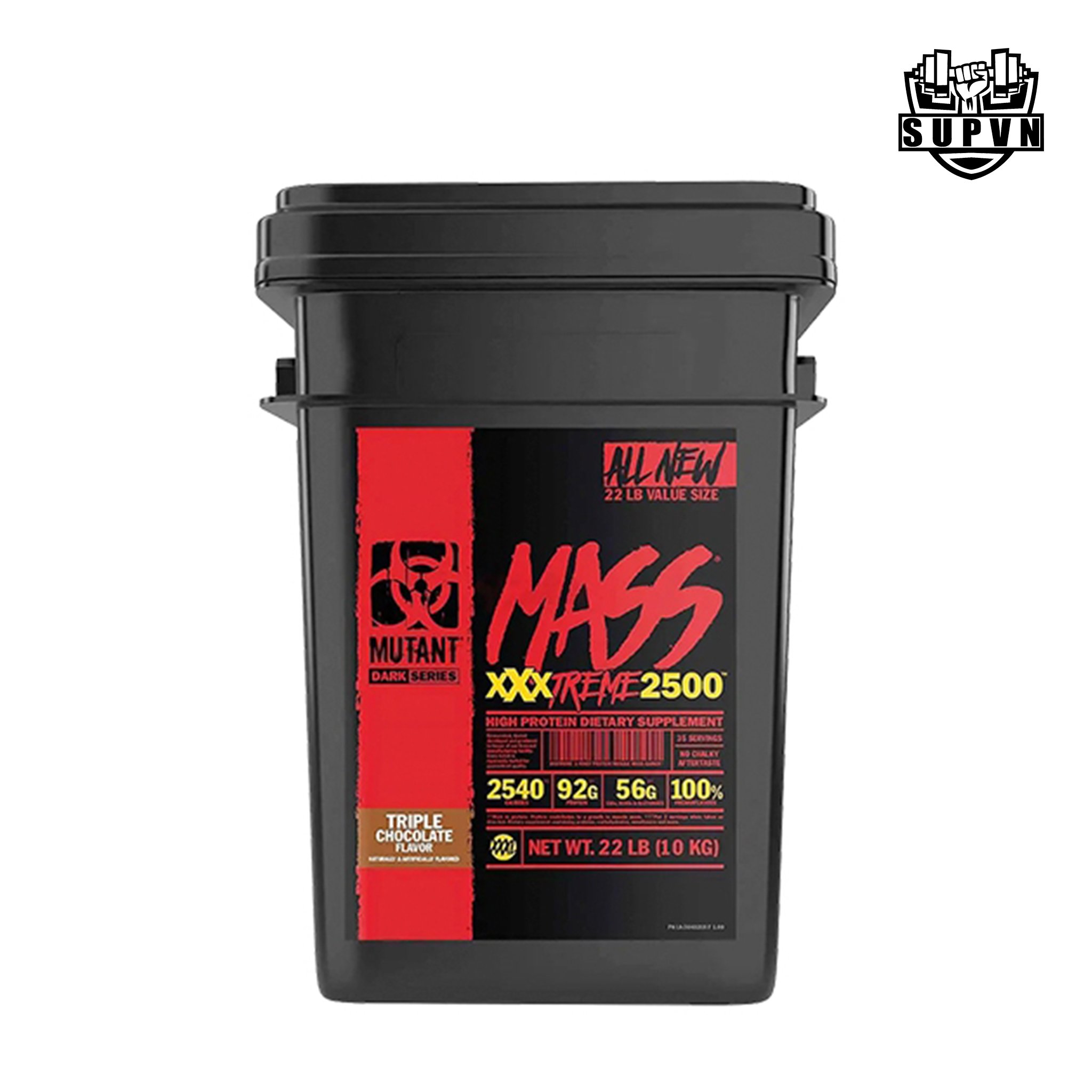 Mutant Mass XXXTreme 2500 22lbs - Sữa Tăng Cân Tăng Cơ Nhanh