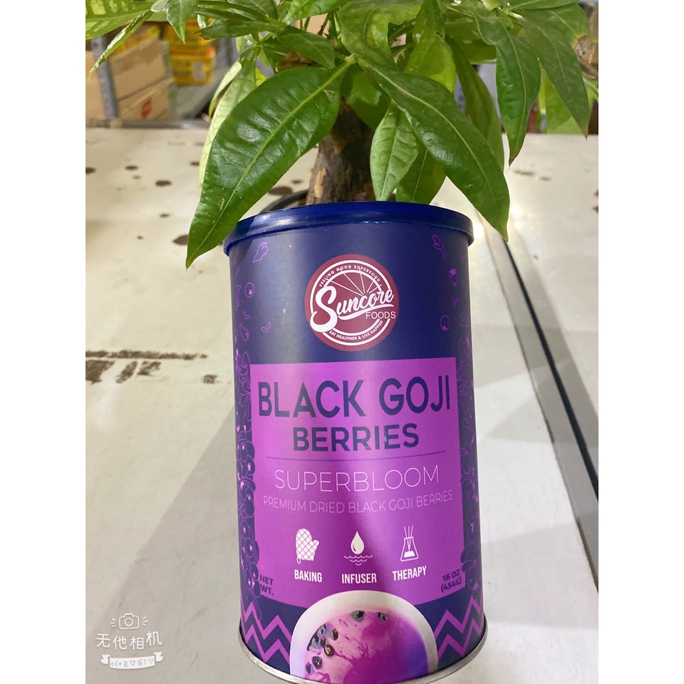 Hắc kỳ tử mỹ black goji berries 454gr