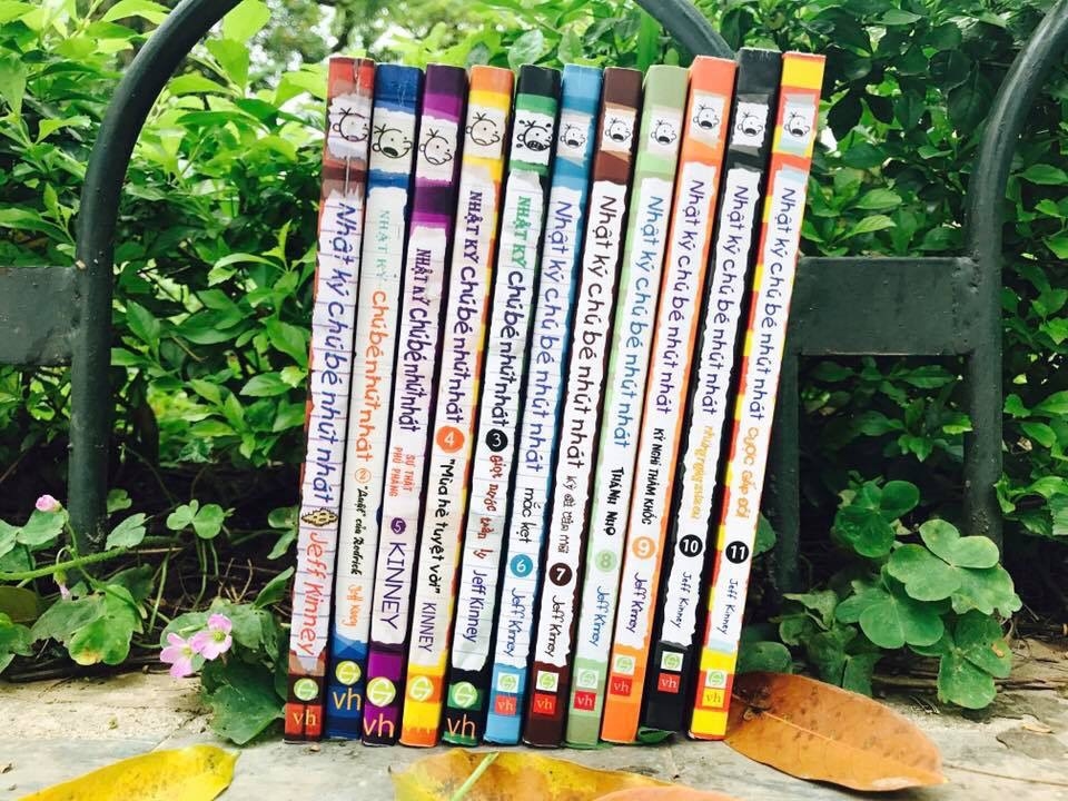 Bộ Nhật ký chú bé nhút nhát (Trọn bộ 11 tập) Bản tiếng Việt