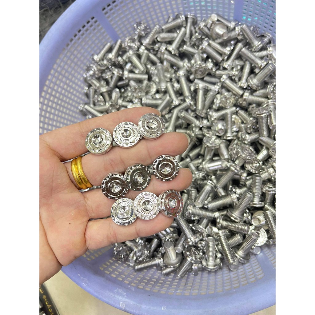 Ốc đĩa Salaya, Ốc dĩa Salaya 8li20 Inox 304 phụ kiện xe máy
