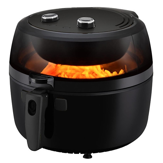 Nồi chiên không dầu Rapido RAF6.5M2 1800W (Núm chỉnh cơ) Tặng khay làm bánh và chổi quét dầu