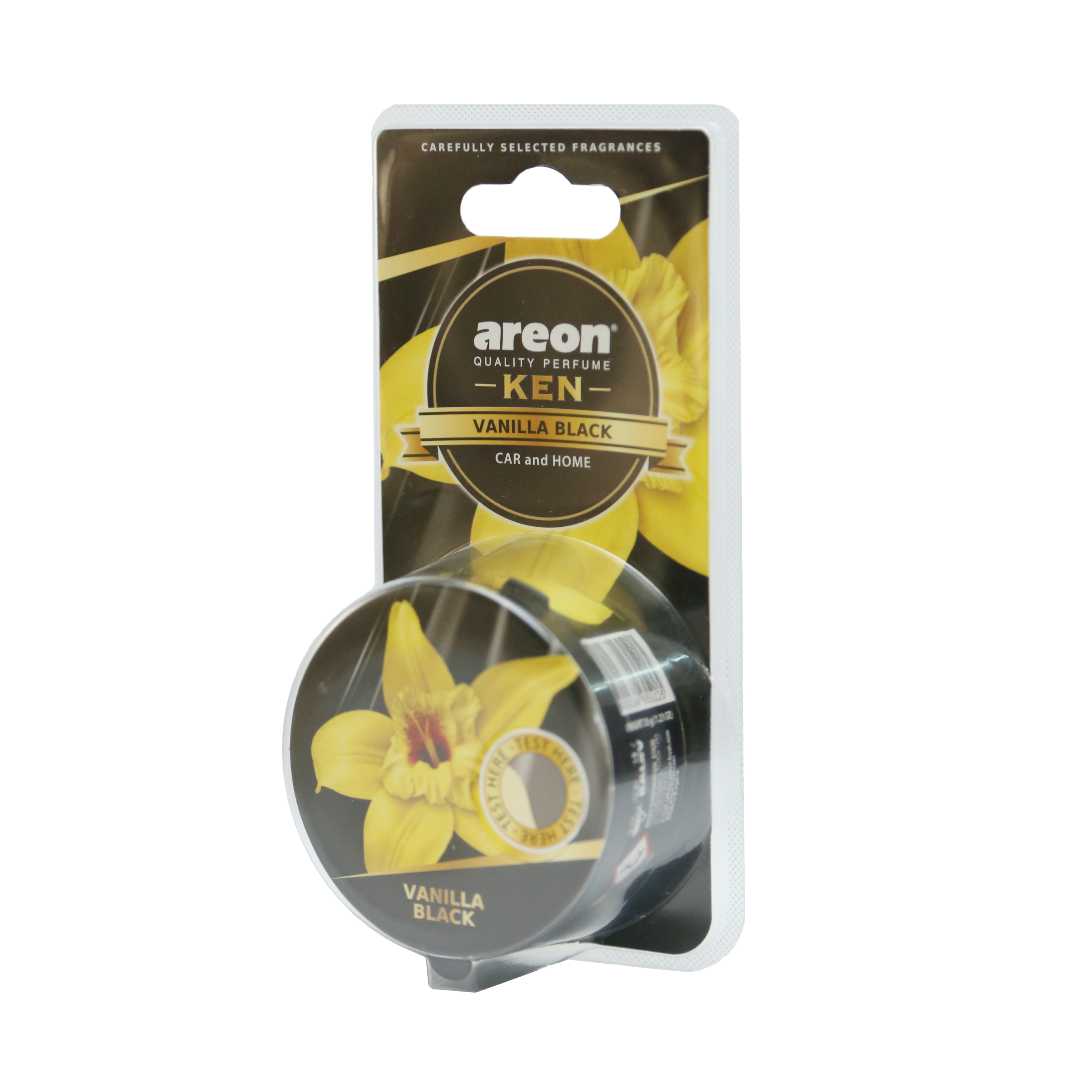 [FREE SHIP + MÃ GIẢM 20K] Hương thơm ô tô Vani Đen AREON -  Bulgaria - Nhập Khẩu nguyên đai nguyên kiện
