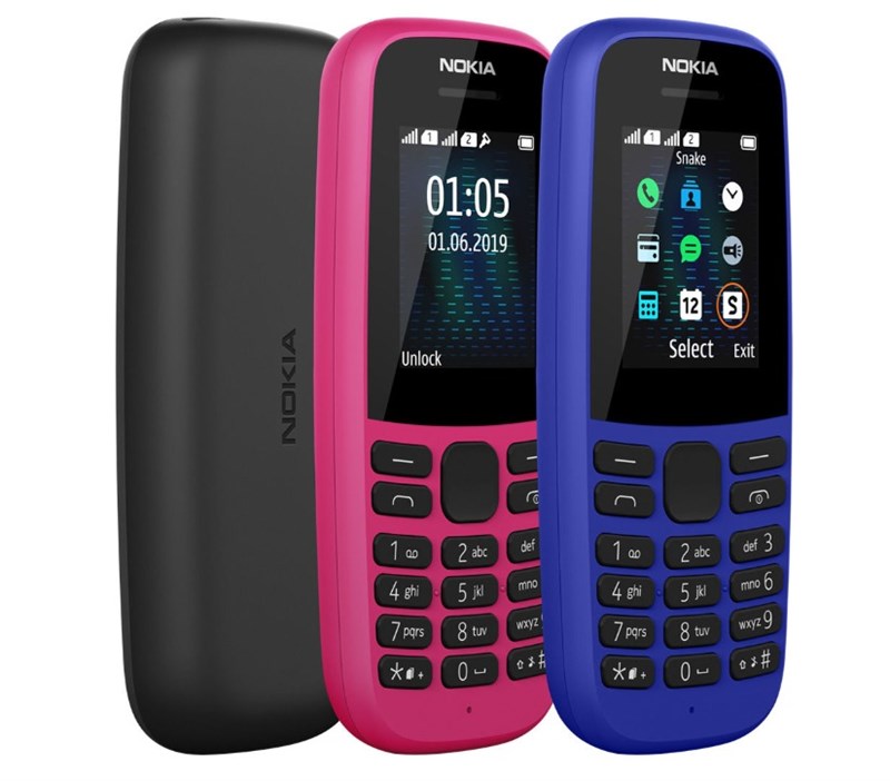 Điện thoại độc cổ nokia 105 2019 giá rẻ tặng sim 4g