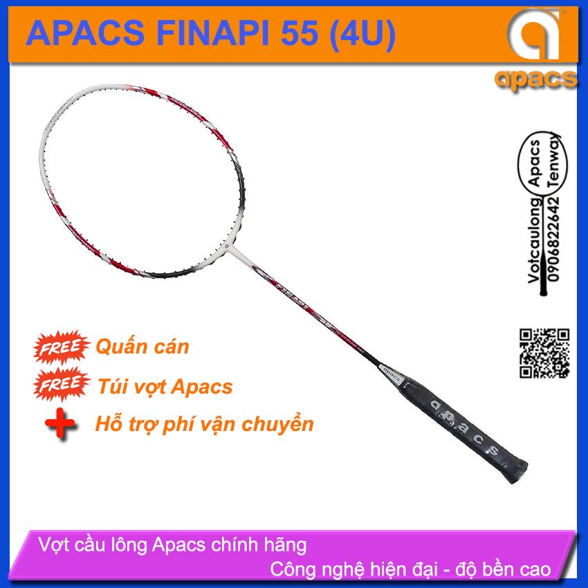 Vợt cầu lông apacs finapi 55 - | đường cầu nhanh gọn dứt khoát