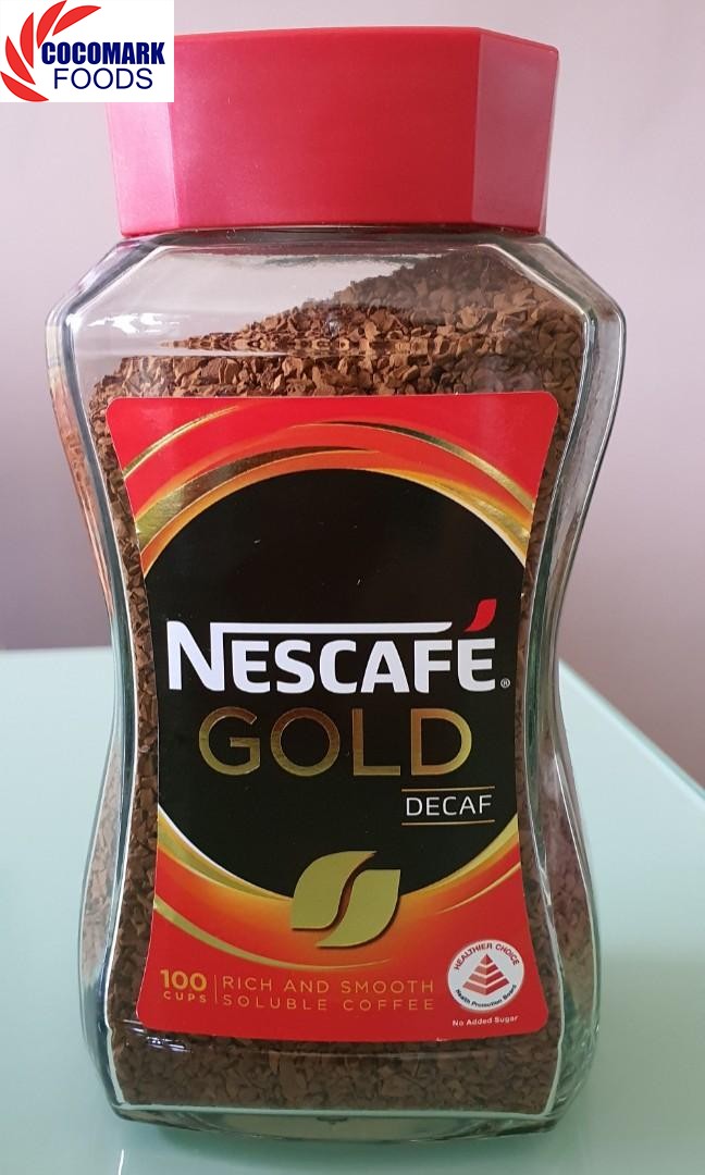 Cà phê Decaf hiệu Nescafe Gold Decaf 200g