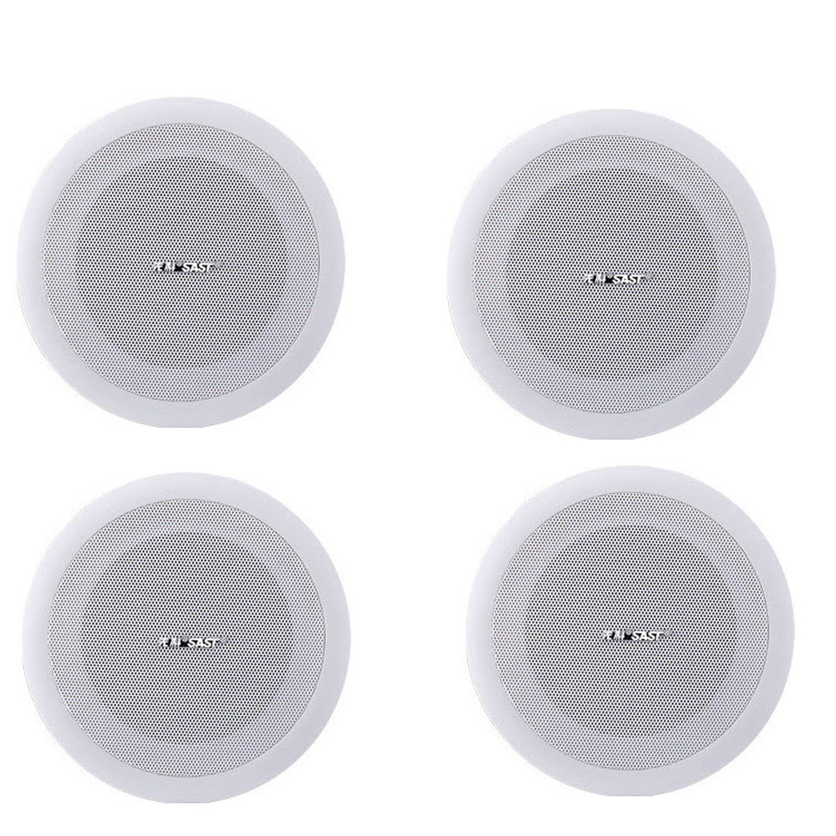 Combo Tiết Kiệm 40% - Bộ 04 Loa Âm Trần SAST Công Suất 6W Kích Thước 5 inch Mặt Tròn Lưới Mịn - Loa âm trần CEILING-MOUNTED SPEAKER